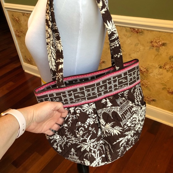 Vera Bradley Imperial Toile Tote Bag - Picture 2 of 8